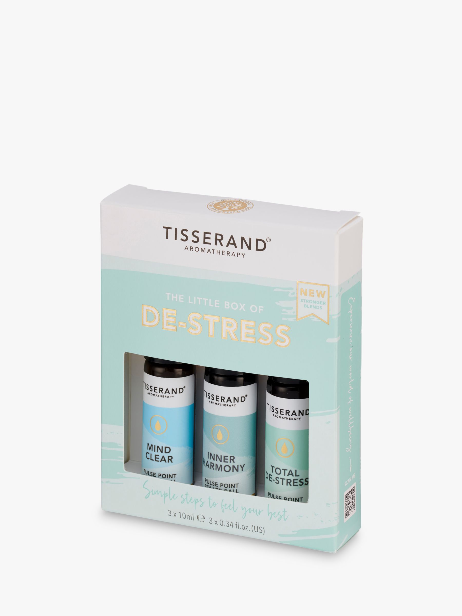Tisserand Aromatherapy The Little Box of De-Stress Bodycare Gift Set
