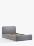 John Lewis ANYDAY Bonn Ottoman Storage Upholstered Bed Frame, Double, Saga Grey