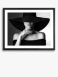 Brookpace Lascelles 'Mystery Lady II' Framed Photographic Print, 71 x 81cm, Black/White