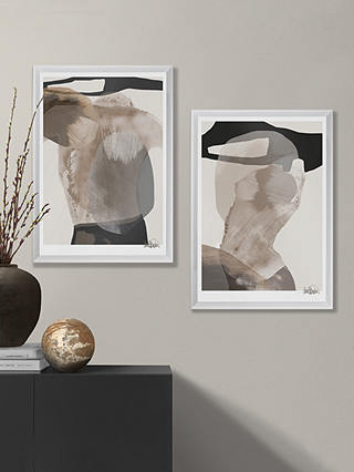 Anna Bulow - 'Monument 2' Limited Edition Framed Print, 77 x 57cm, Grey