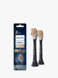 Philips Sonicare HX9092/11 All-in-one Brush Heads, Pack of 2, Black