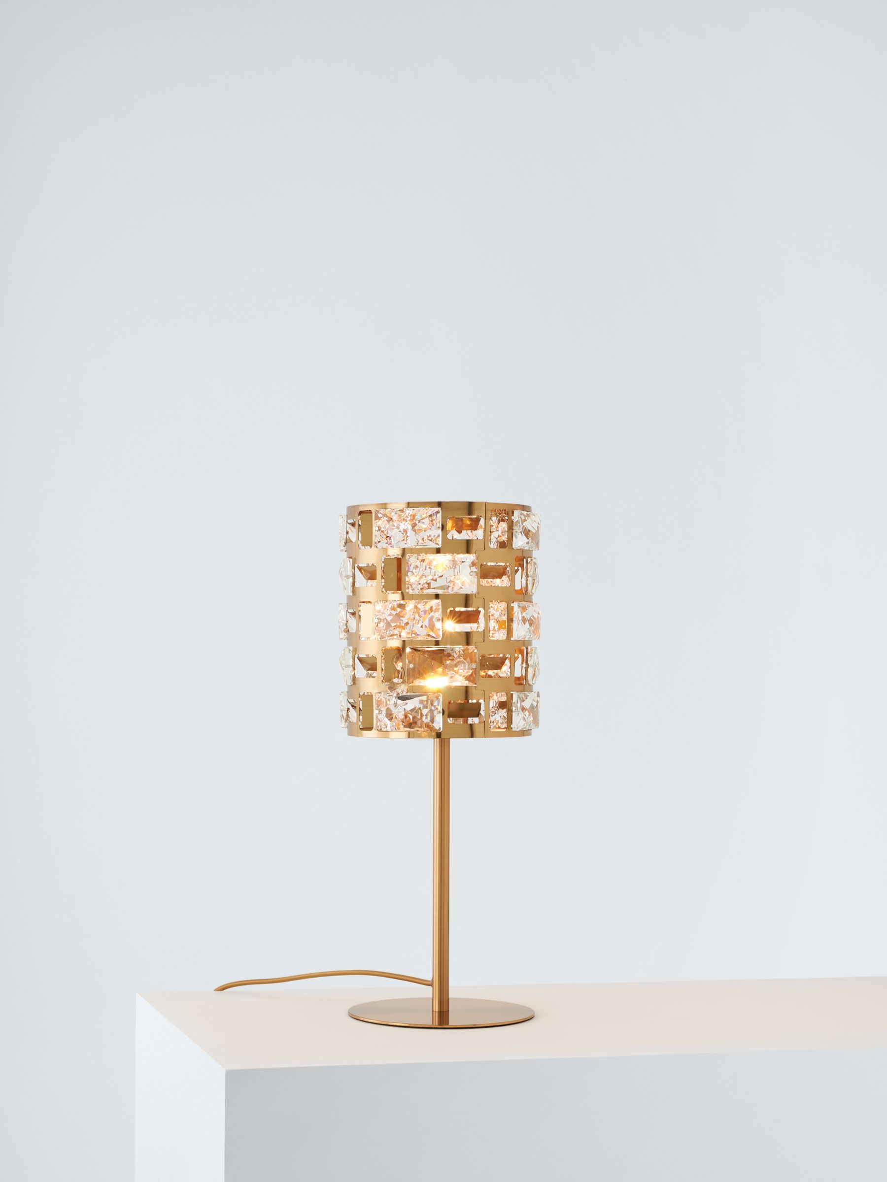 Photo of Impex lola crystal table lamp