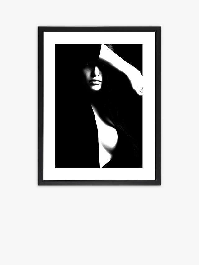 Light & Shadows' Framed Photographic Print, 88 x 68cm, Black/White