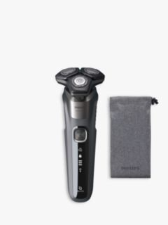 Philips S5587/10 Series 5000 Wet & Dry Men’s Electric Shaver with Travel Pouch, Carbon Grey