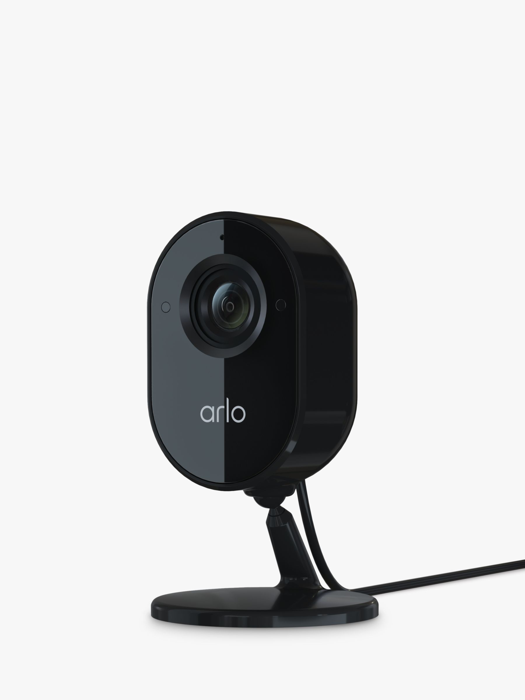 Arlo Essential Indoor Camera 1080p Full HD Smart Security Camera, Black