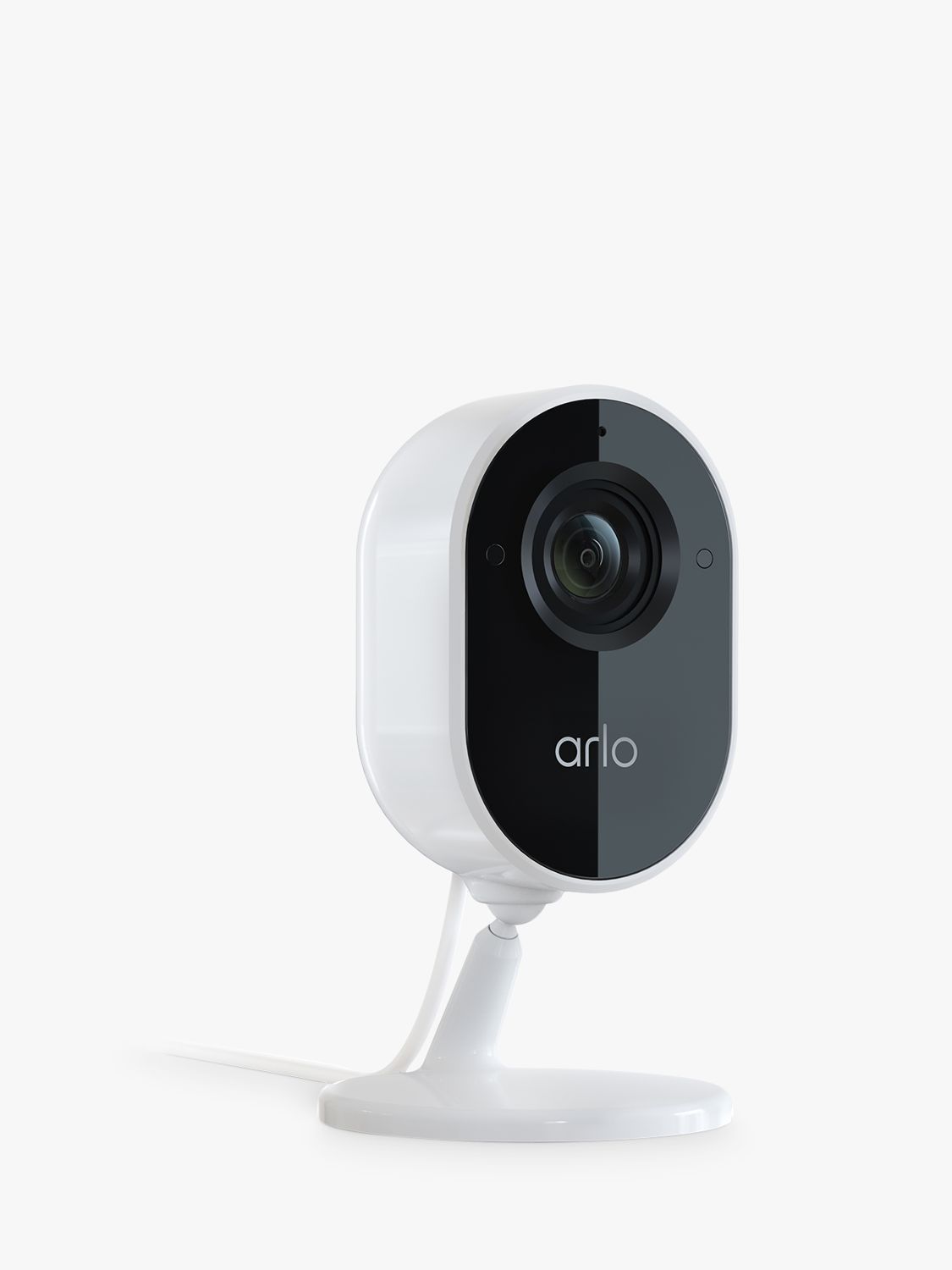 Arlo Essential Indoor Camera 1080p Full HD Smart Security Camera, White