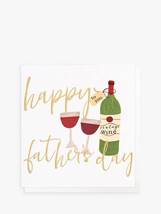 Caroline Gardner Red Wine Father's Day Card