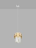 Impex Celine Crystal Glass Ceiling Light