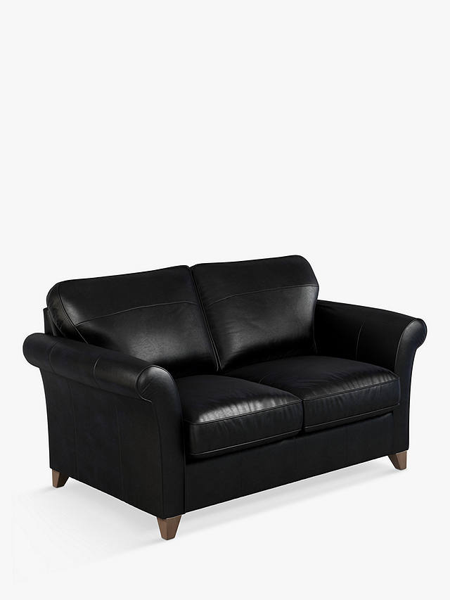 John Lewis Partners Charlotte Medium, Elegant Leather Sofa