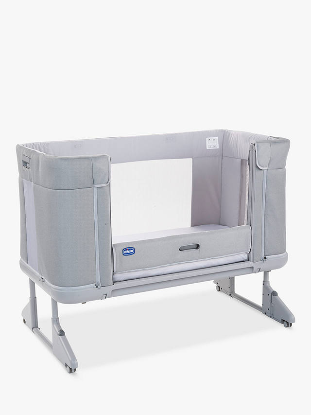 Chicco Next 2 Me Forever Bedside Crib, Cool Grey