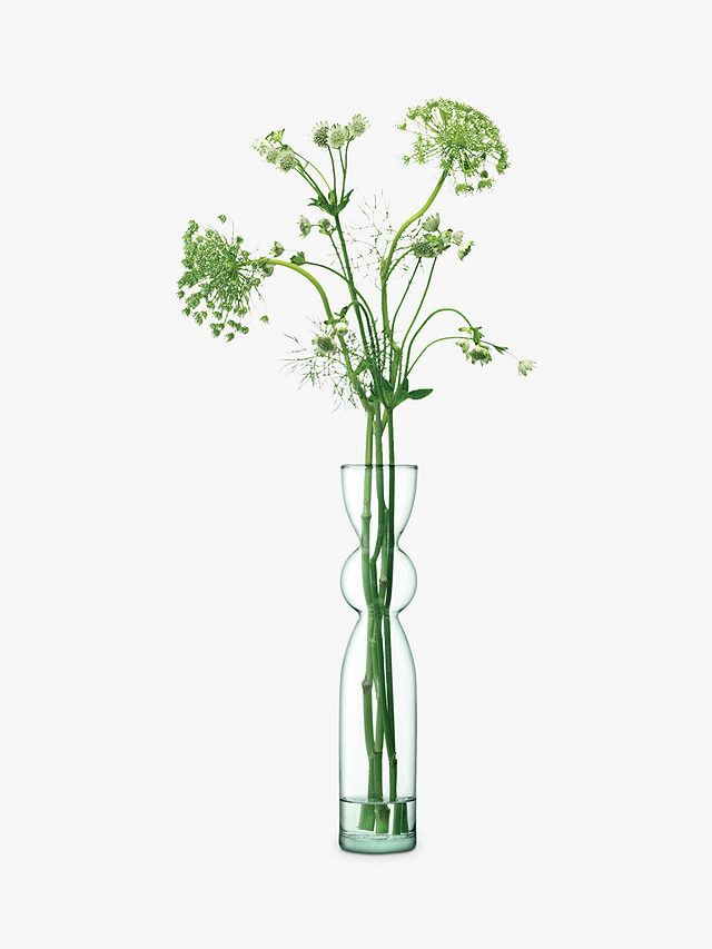LSA International Canopy Trio of Vases, Clear