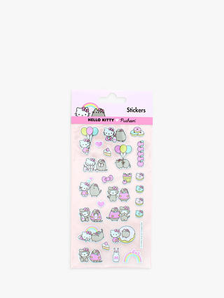 Hello Kitty x Pusheen Sticker Sheet