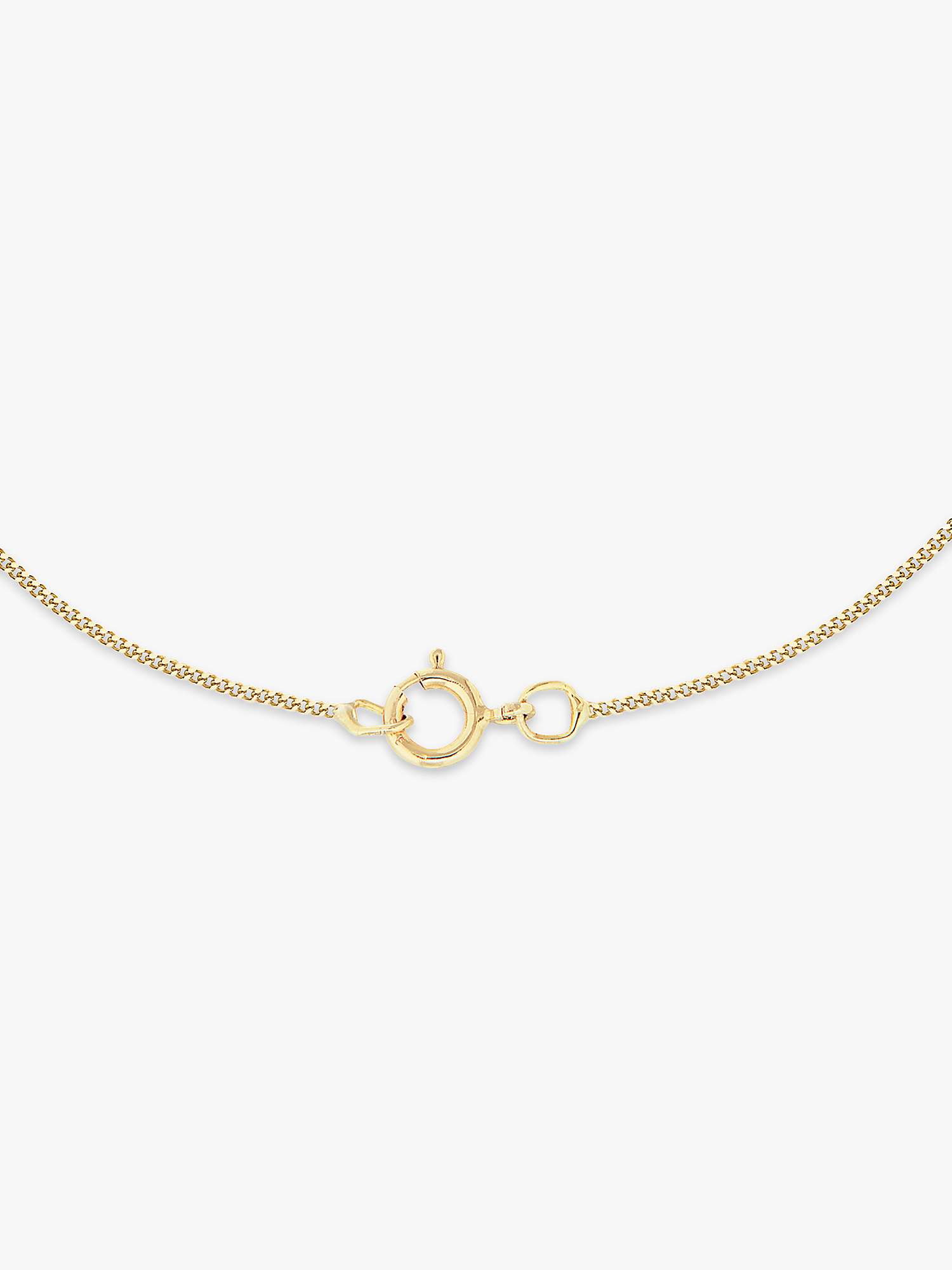 Buy IBB 9ct Yellow Gold Zodiac Necklace Online at johnlewis.com