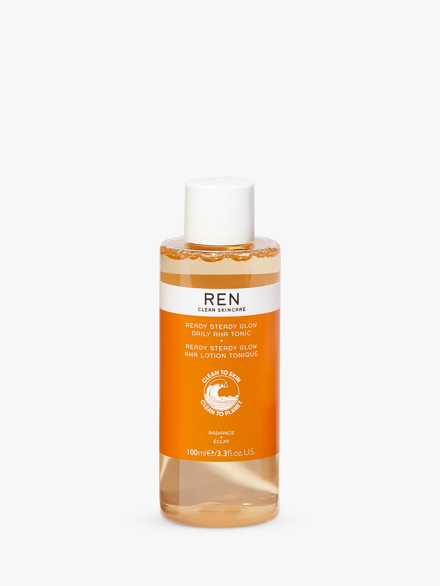REN Clean Skincare Ready Steady Glow Daily AHA Tonic, 100ml 1