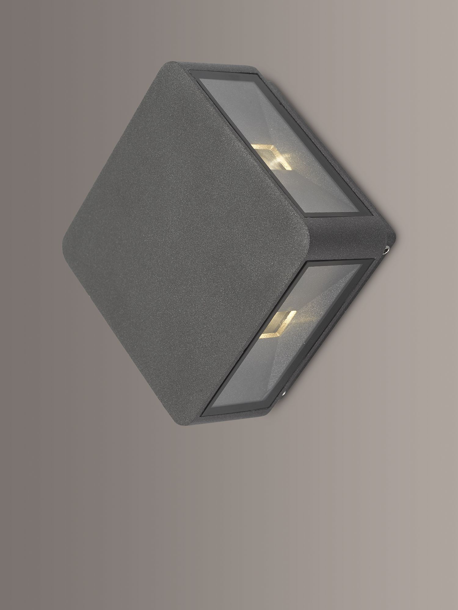 Photo of Där weiss led outdoor wall light anthracite