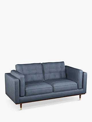 John Lewis + Swoon Lyon Medium 2 Seater Leather Sofa