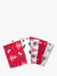 Visage Textiles A Christmas Wish Fat Quarter Fabrics, Pack of 5, Red / Multi