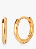 Monica Vinader Ziggie Huggie Hoop Earrings, Gold
