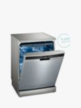 Siemens iQ500 SN25ZI49CE Freestanding Dishwasher, Stainless Steel