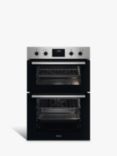 Zanussi Series 20 ZKHNL3X1 Built In Electric Double Oven, Stainless Steel