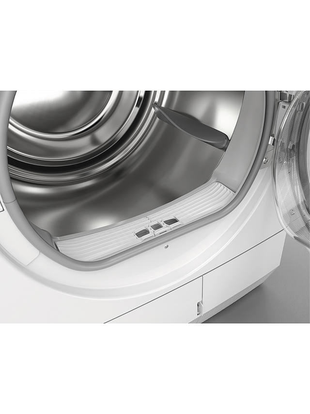 Buy Zanussi ZDC82B4PW Freestanding Condenser Tumble Dryer, 8kg Load, White Online at johnlewis.com