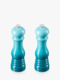 Le Creuset Classic Salt & Pepper Mills, Set of 2, Teal