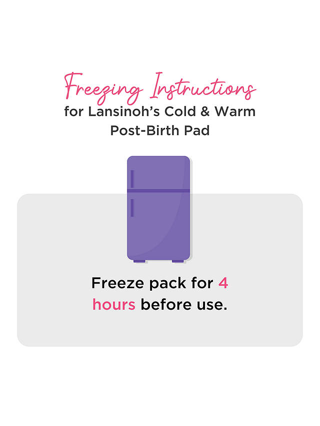 Lansinoh Cold & Warm Post Birth Relief Pad 7