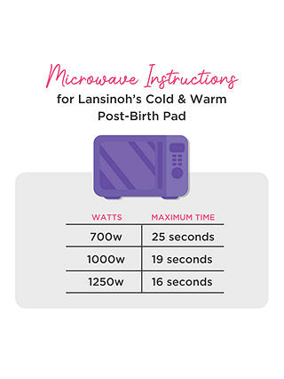 Lansinoh Cold & Warm Post Birth Relief Pad 8