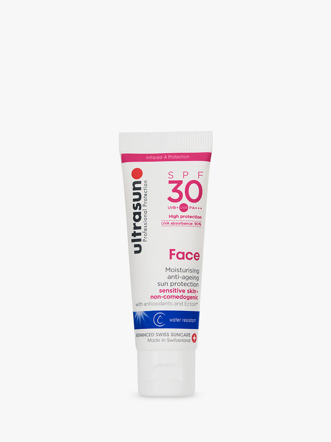 Ultrasun Face SPF 30 Facial Sun Cream, 25ml 1