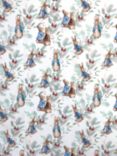 Visage Textiles Peter Rabbit Ferns Print Fabric, 2m, White