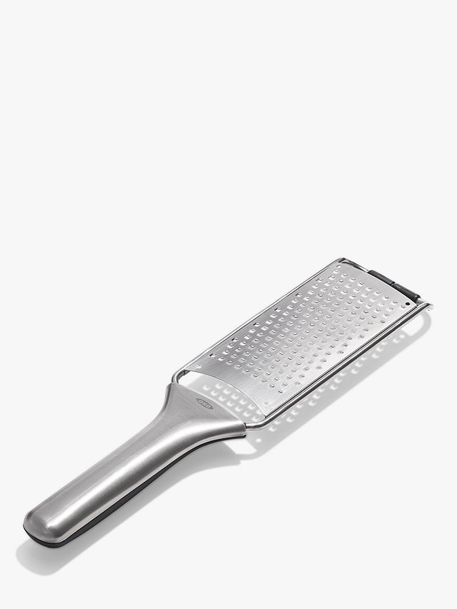 OXO Etched Stainless Steel Non-Slip Hand-Held Fine Grater/Zester