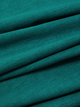 John Lewis & Partners Cotton Blend Furnishing Fabric, Dark Peacock