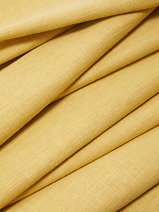 John Lewis & Partners Cotton Blend Furnishing Fabric, Yellow
