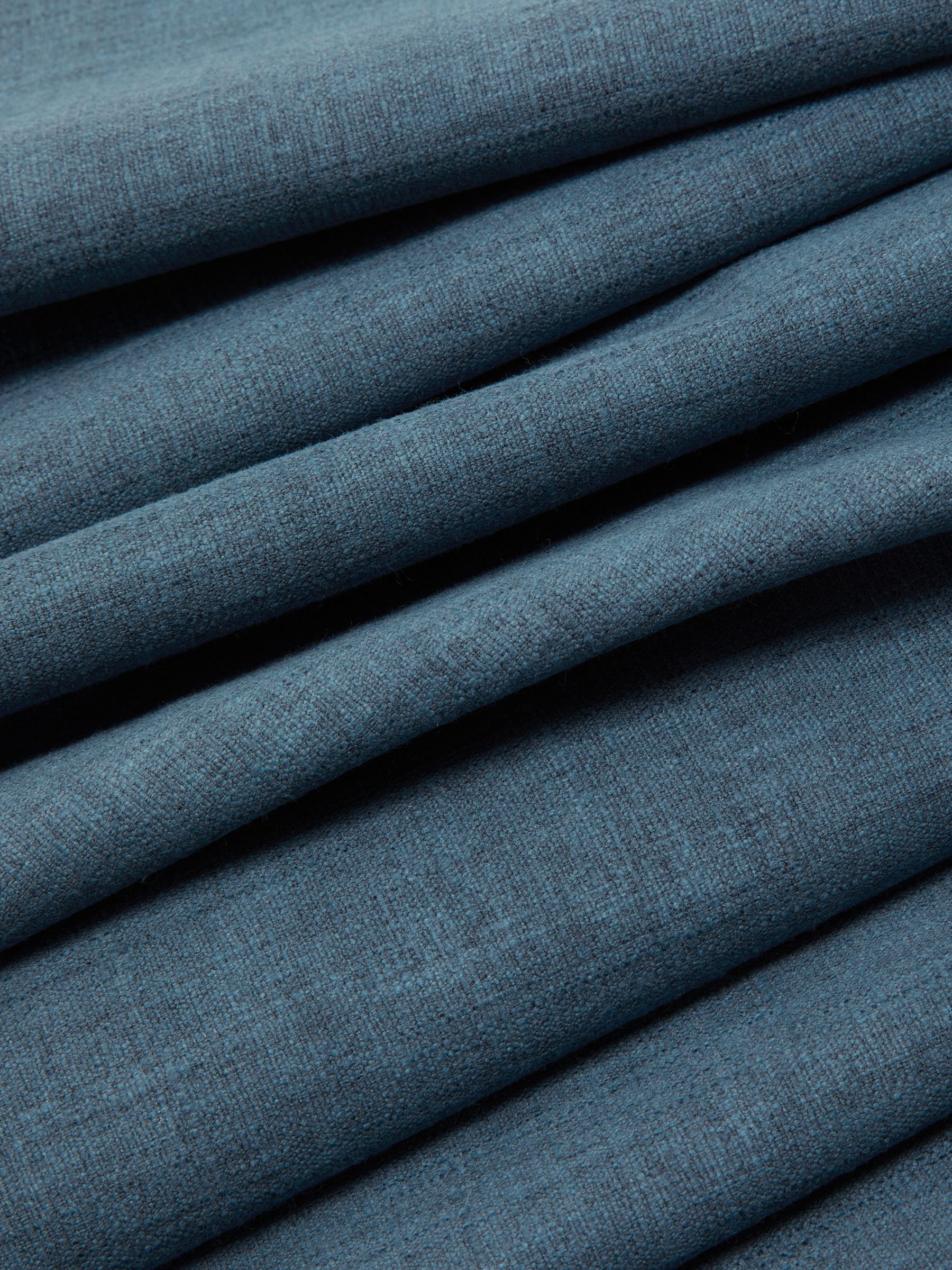 John Lewis Cotton Blend Furnishing Fabric, Loch Blue