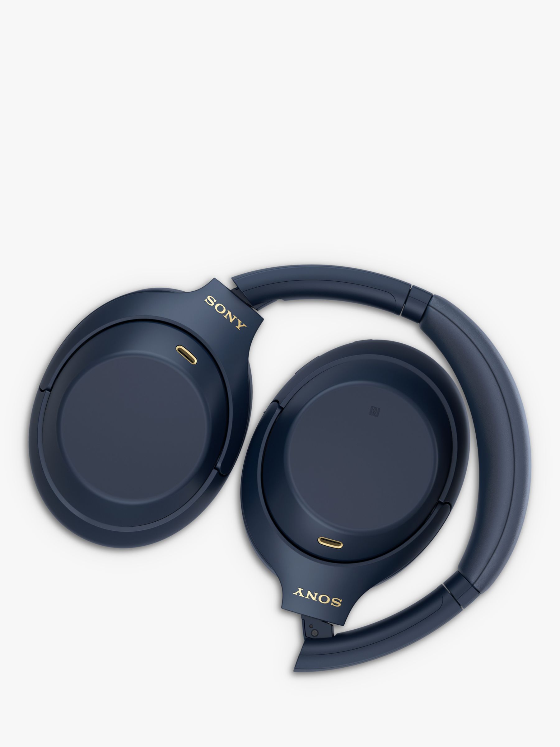Sony WH-1000XM4 Wireless Noise Canceling Overhead Headphones (Blue) -  Bundle 