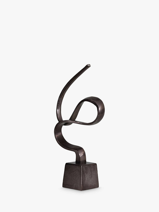 Libra Abstract Metal Wellness Sculpture, H51cm, Bronze