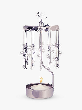 Pluto Produkter Snowflake Spinner Tealight Candle Holder