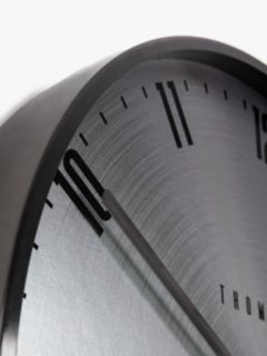 Thomas Kent Jewell Analogue Wall Clock, 53cm, Platinum