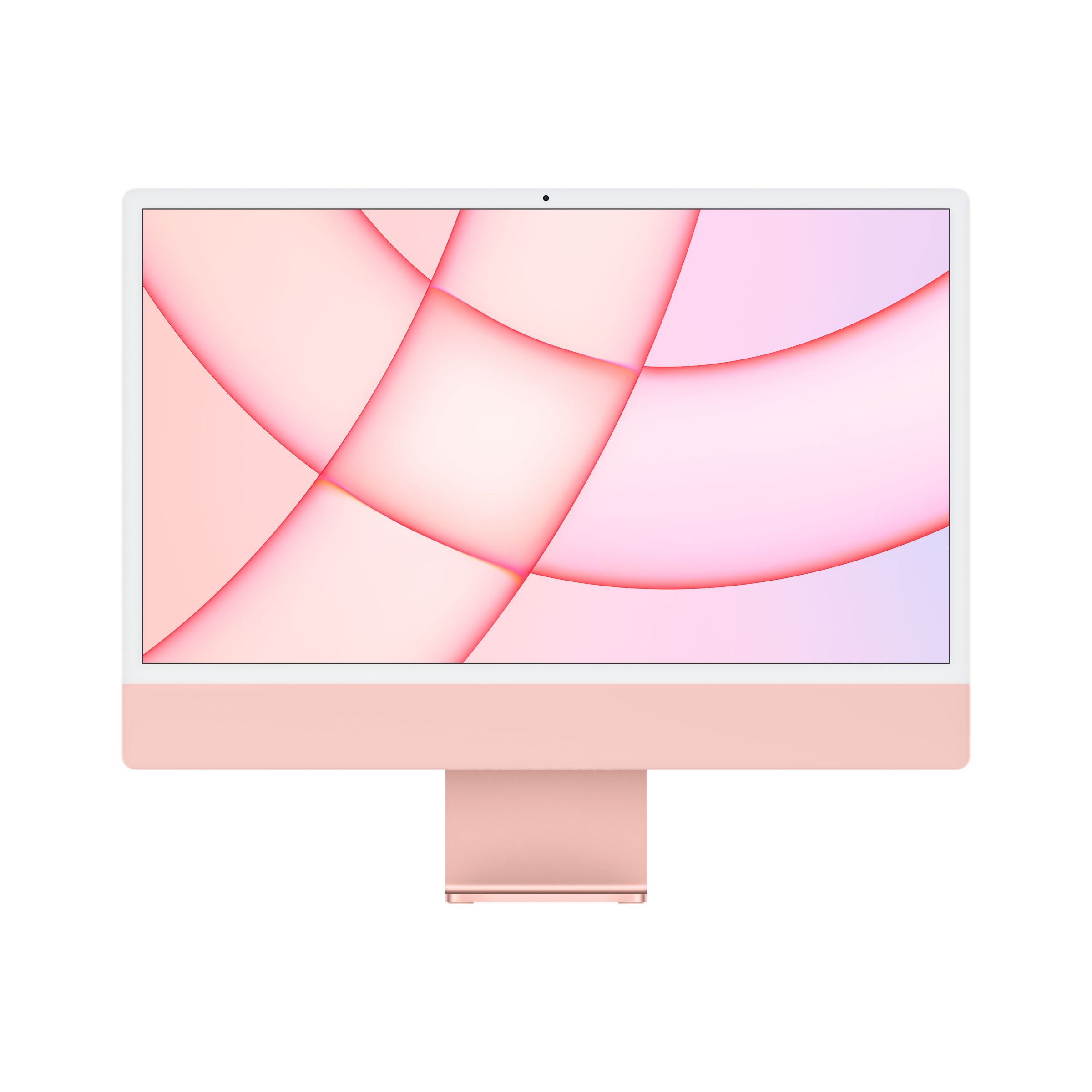 2021 Apple iMac 24 All-in-One, M1 Processor, 8GB RAM, 512GB SSD, 8‑Core GPU, 23.5” 4.5K, Pink