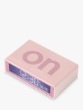 Lexon Flip+ Radio Controlled LCD Digital Alarm Clock, Pink