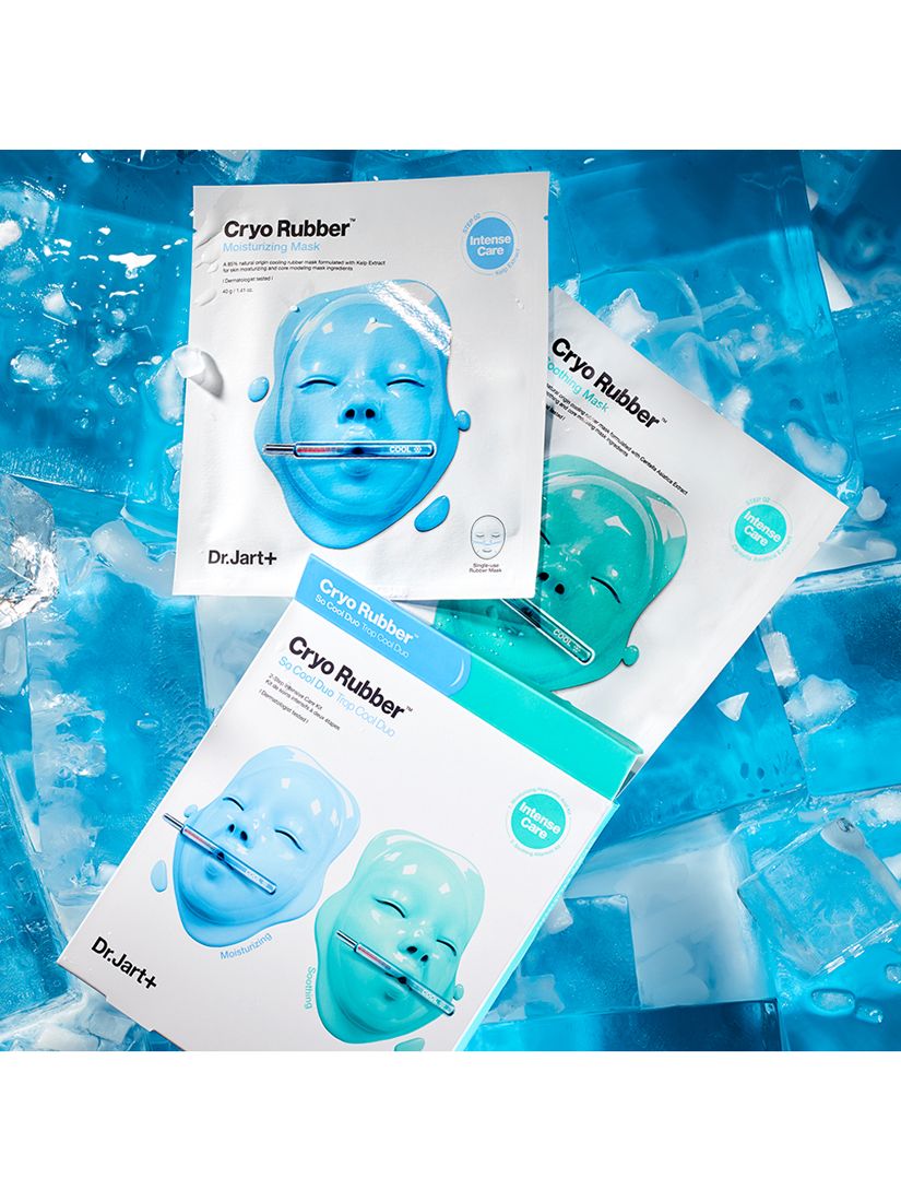 Dr.Jart+ Cryo Rubber So Cool Duo Facial Masks, 88g at John Lewis & Partners