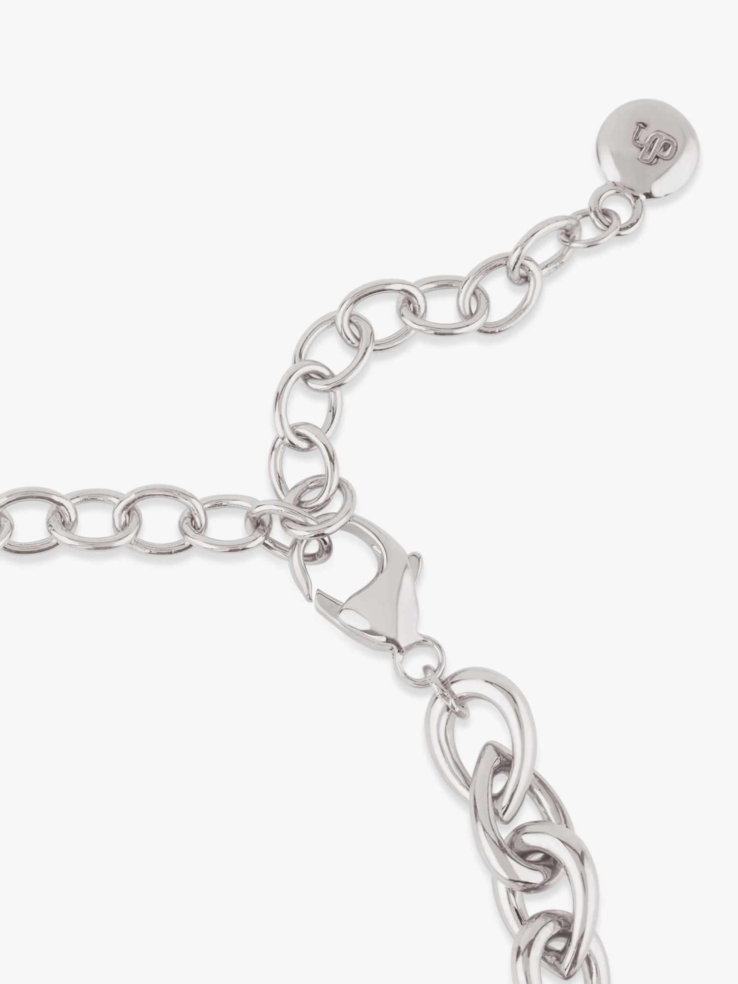 Dinny Hall Raindrop Chain Bracelet, Silver at John Lewis & Partners