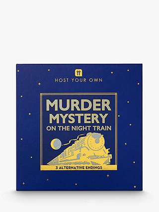 Talking Tables Murder Mystery 'Murder Train' Game
