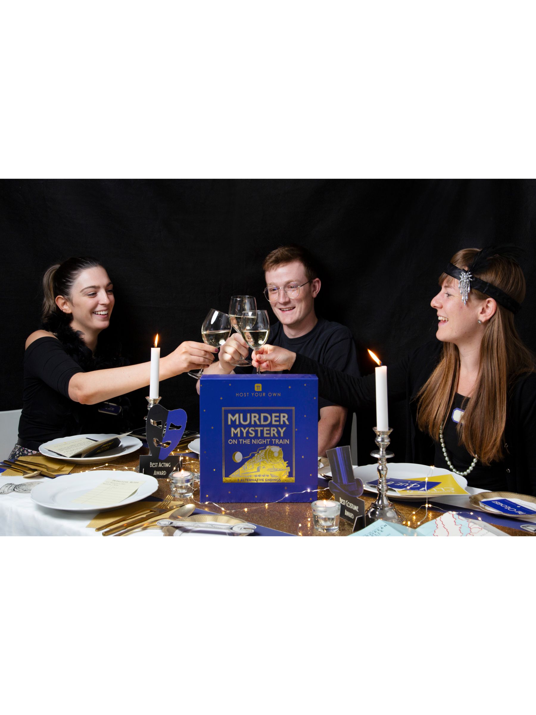 Murder Mystery On The Train Game for Dinner Party – Talking Tables