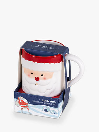 Santa Mug and Hot Chocolate Gift, 40g