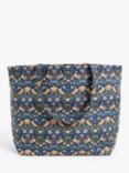 John Lewis William Morris Strawberry Thief Drawstring Craft Bag, Navy