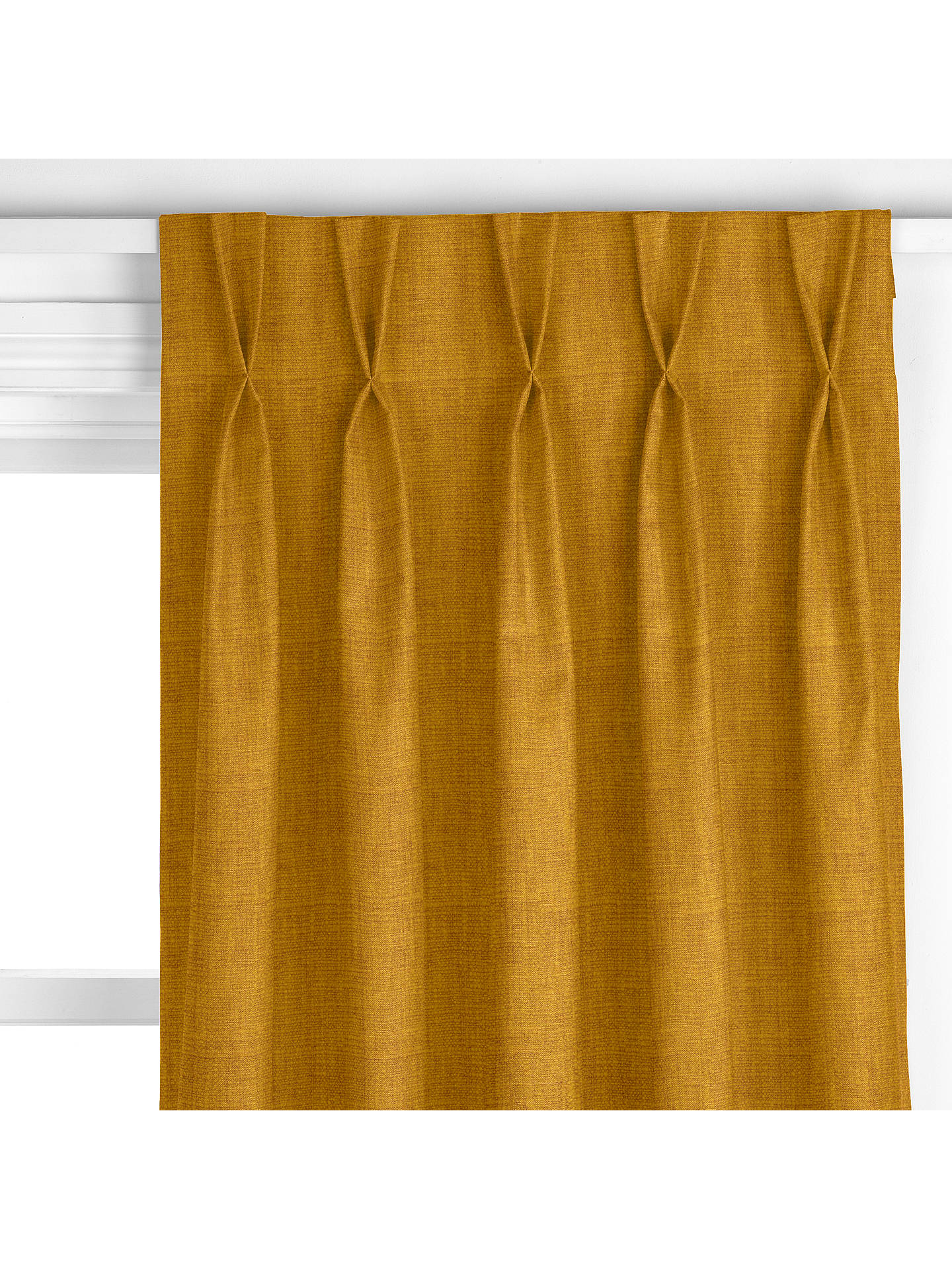 John Lewis Cotton Blend Made to Measure Curtains, Honey