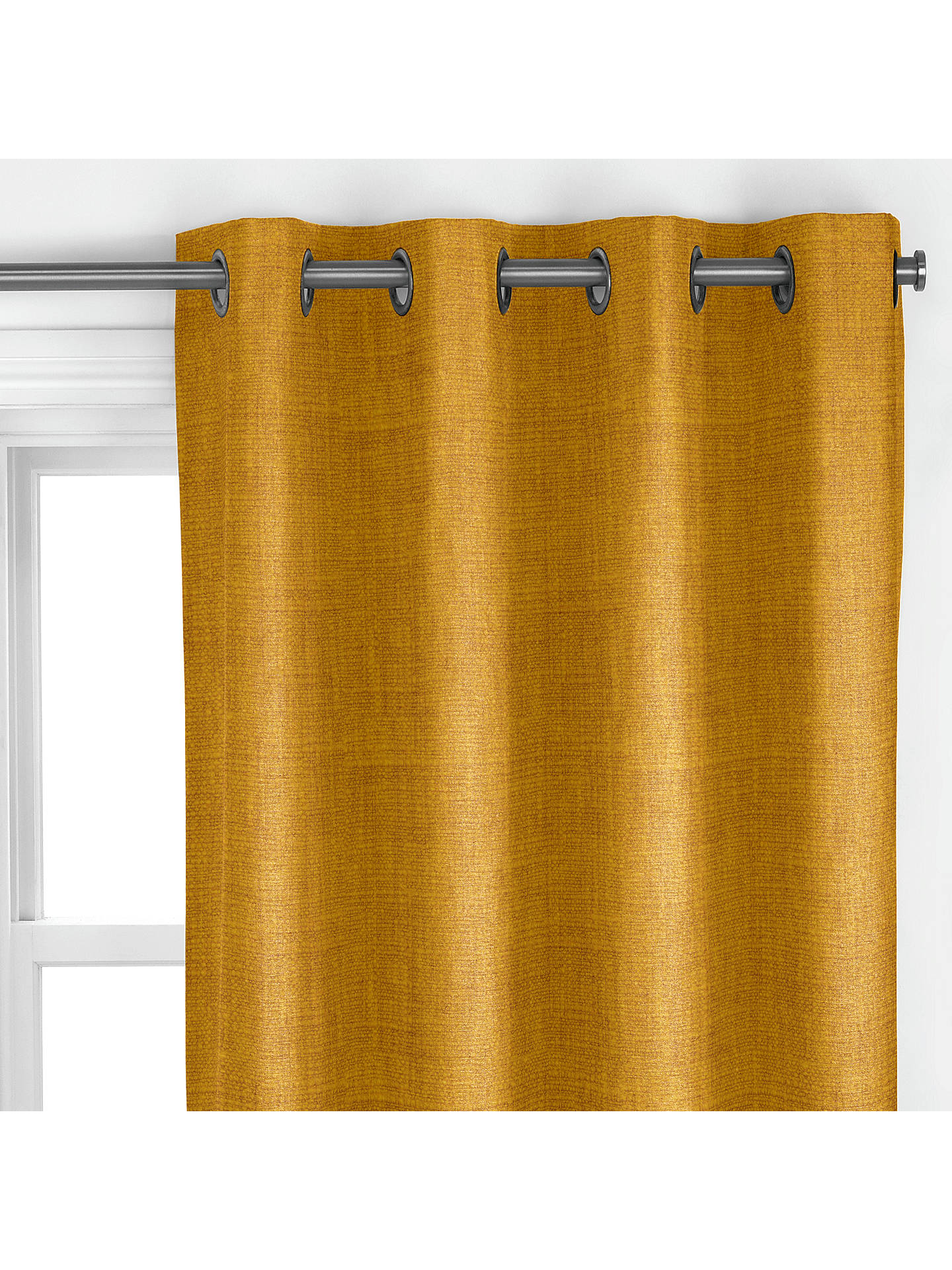 John Lewis Cotton Blend Made to Measure Curtains, Honey