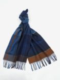 Barbour Inverness Tartan Lambswool Scarf, Midnight