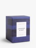 John Lewis Lavender & Mint Scented Candle, 180g